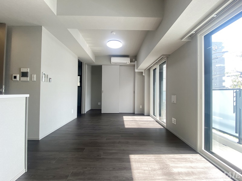 Alivis東京尾久の居間・リビング|ゆったり過ごせるリビングです