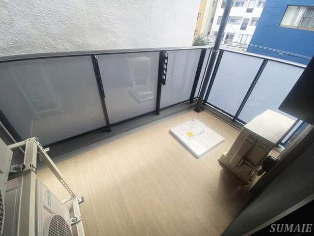 サントゥール駒込のバルコニー|広々としたバルコニーです