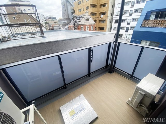 サントゥール駒込のバルコニー|陽当たり良好なバルコニーです