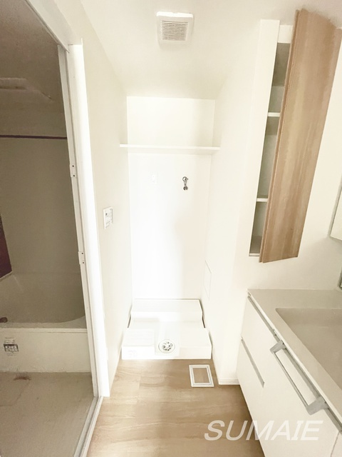 ＲＪＲプレシア東十条ガーデンの設備|洗濯機置き場です