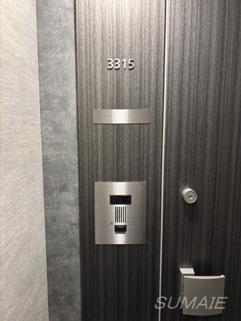 ザ・タワー十条のセキュリティ|モニター付きインターホンです