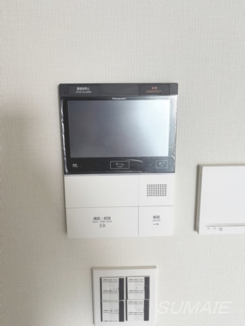 ザ・タワー十条のセキュリティ|モニター付きインターホンです