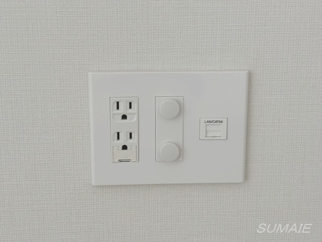 ザ・タワー十条の設備|コンセント類です