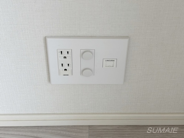 ザ・タワー十条の設備|コンセント類です