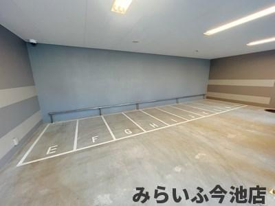 【駐車場】 | プレサンス今池駅前フェルディノ | バイク駐車場