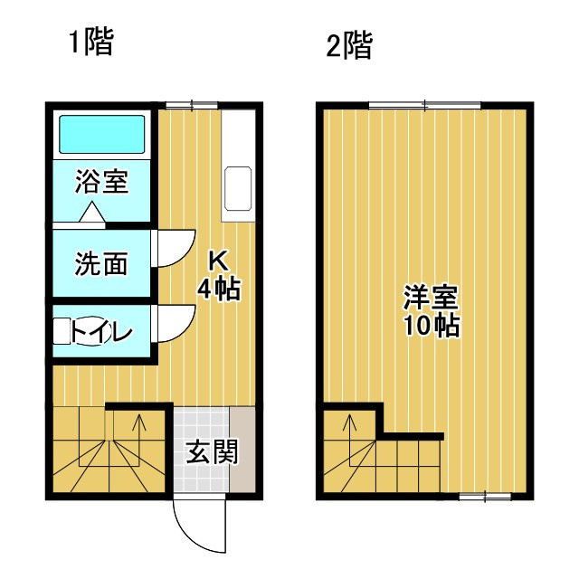 サンマリノ前古賀の間取り|※現況優先 反転タイプの場合も有り。