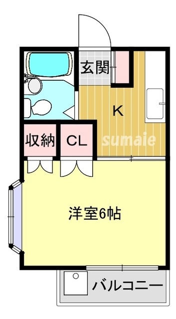 ヌーベル金町の居間・リビング|明るいお部屋