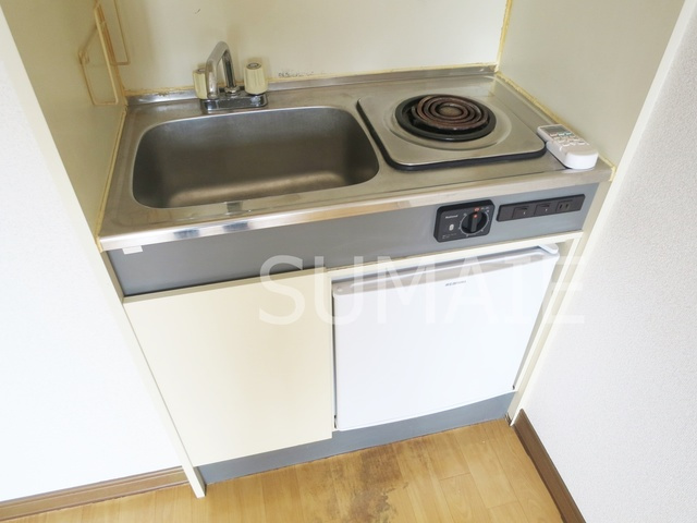 エンゼルハイツのキッチン|ミニキッチンです。