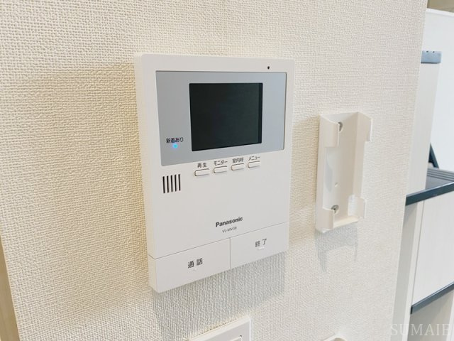 yet鎌倉のセキュリティ|モニター付きインターホンです☆
