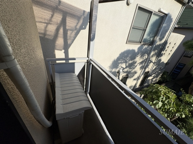 たちばな荘のバルコニー|ベランダです☆