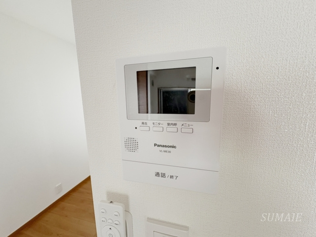 たちばな荘のセキュリティ|モニタ付きインターホン完備☆