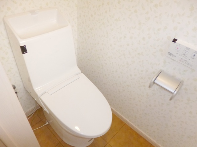 ＫＭテラスのトイレ|ゆったりしたトイレです。