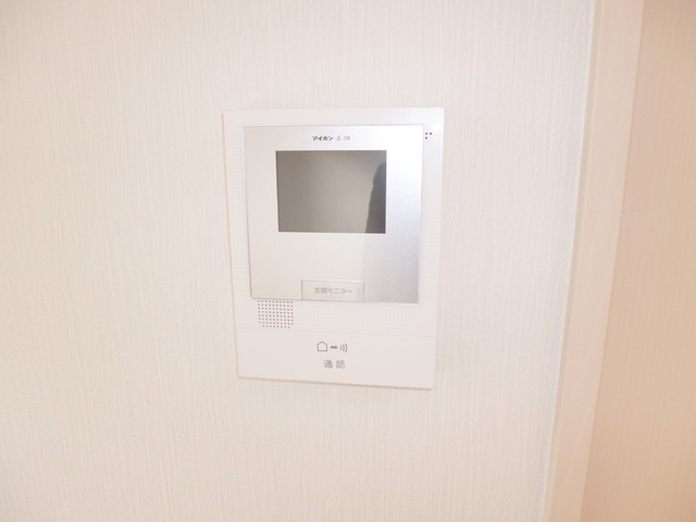 ＫＭテラスのセキュリティ|モニター付きインターホンあります。