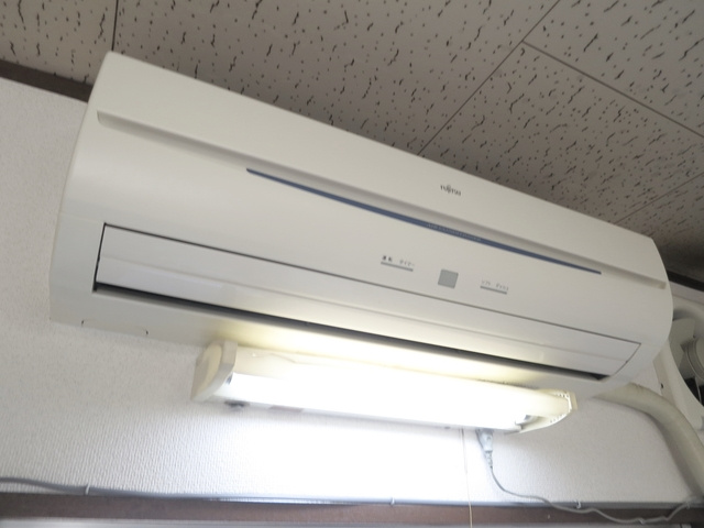 グリーンマンションの設備|もちろんエアコン完備。