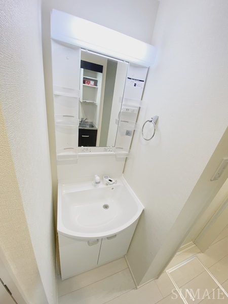 ル・ブラン小岩の洗面所|独立洗面台付き☆