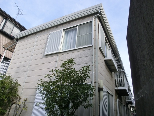 ハープコーポシシドの外観|静かな住環境です。