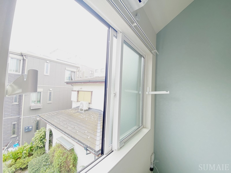 ル・ブラン小岩のバルコニー|物干しスペース☆