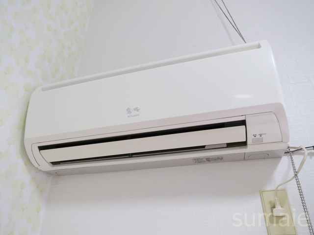 西新小岩コスモハイツの設備|エアコンがあるので夏も余裕です(^^)