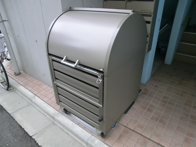 ルヴェドュソレイユのその他共用部分|便利な敷地内ゴミ置き場。