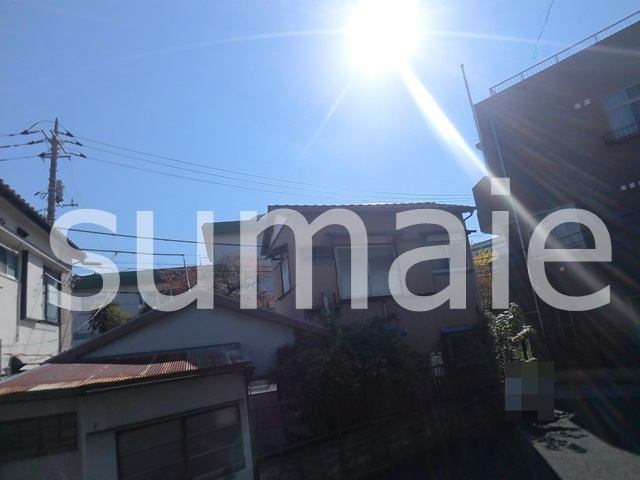 サンハイツの展望|バルコニーからの景色です。