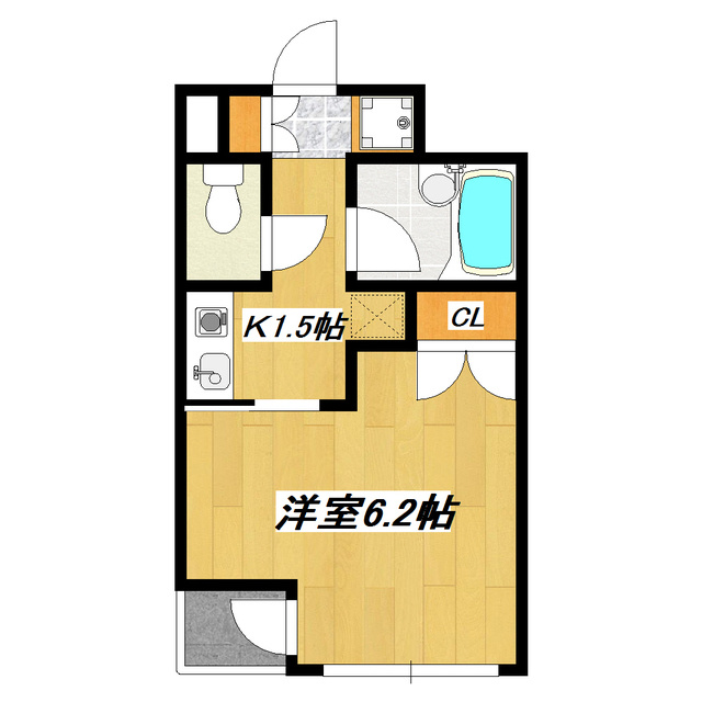 ＬＵＭＩＥＬＥ　Ｓ・ＫⅡの間取り|人気のバス・トイレ別！