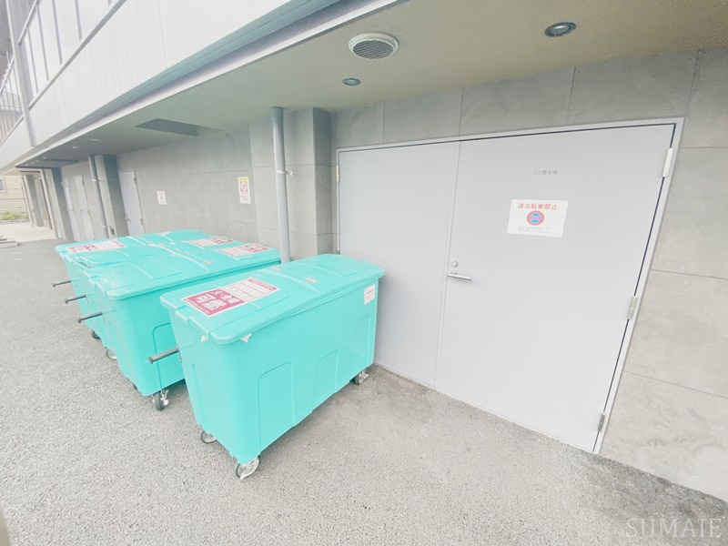 RJRリクロス高砂のその他共用部分|敷地内ゴミ置き場☆