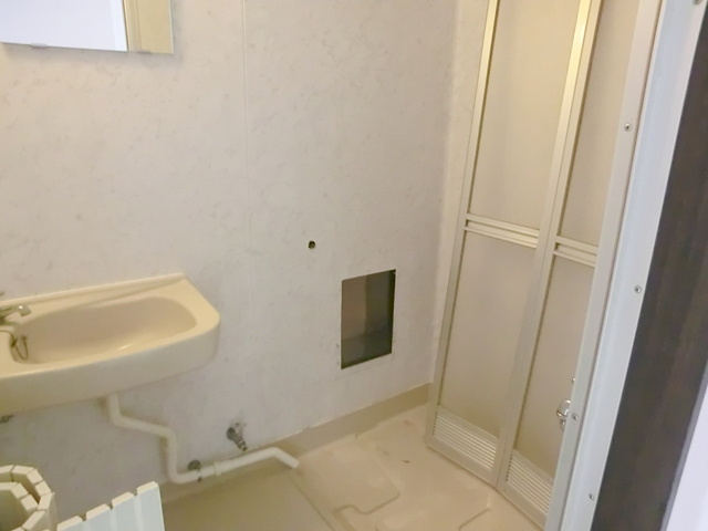 グローバルハウスの浴室|脱衣所です！