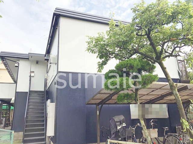 グローバルハウスの駐車場|外観です