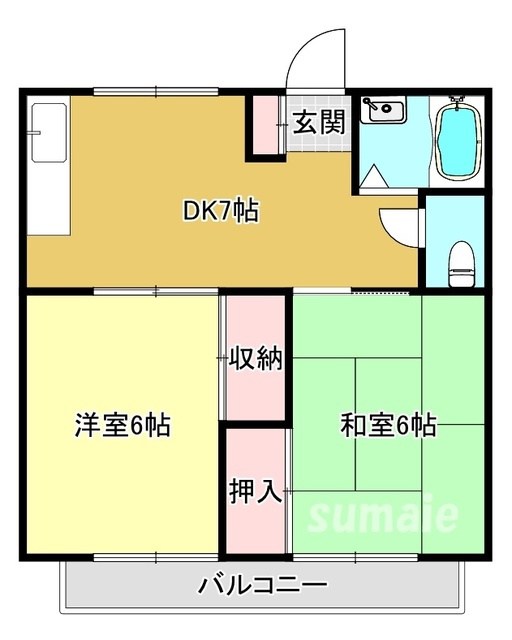 グローバルハウスの間取り|間取りです☆