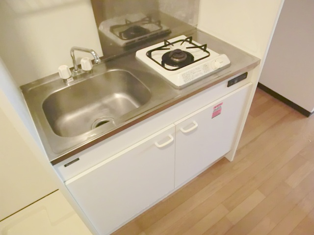ＬＵＭＩＥＬＥ　Ｓ・ＫⅡのキッチン|１口コンロ付ミニキッチン。