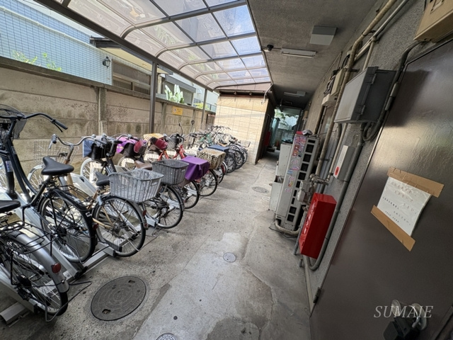 マロンクレールのその他共用部分|駐輪場です☆