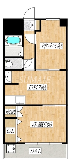 マロンクレールの間取り|間取りです☆