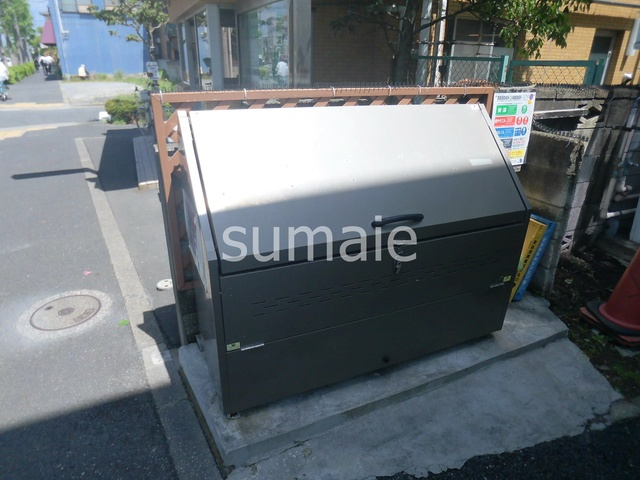宇田川コーポのその他共用部分|敷地内ゴミ置き場です。