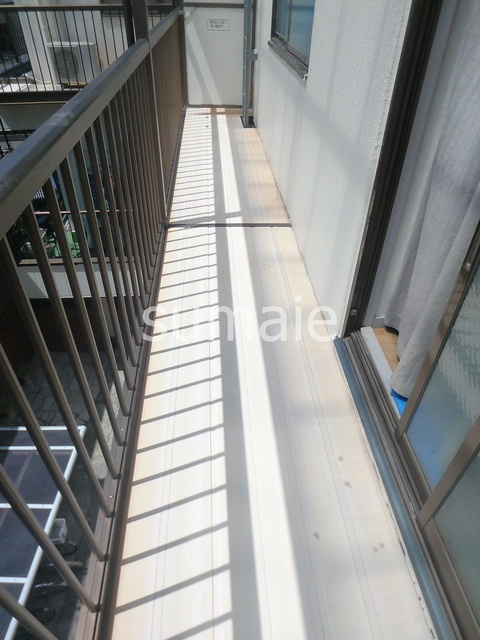 宇田川コーポのバルコニー|バルコニーです。