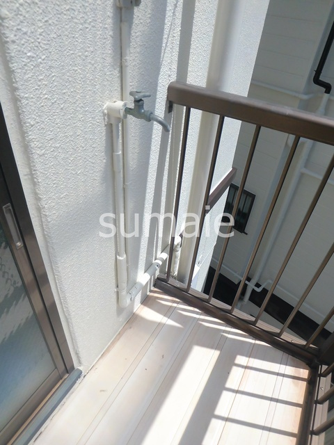 宇田川コーポのその他|バルコニーです。