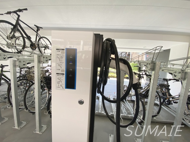 Alivis東瑞江の駐車場|電気自動車充電可〇