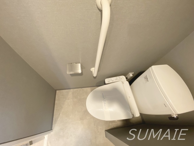 Alivis東瑞江のトイレ|ウォシュレット付きです！