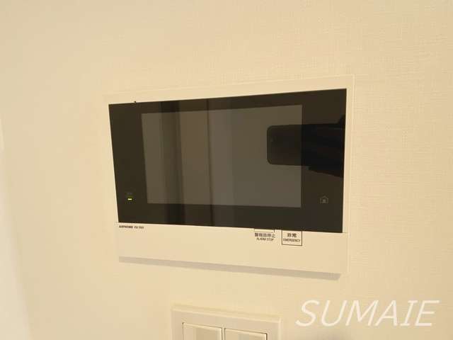 Alivis東瑞江のセキュリティ|モニター付きインターホンです！