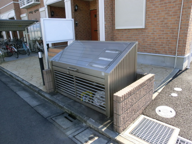 カーサ　ボニートのその他共用部分|敷地内専用ごみ置き場あります。