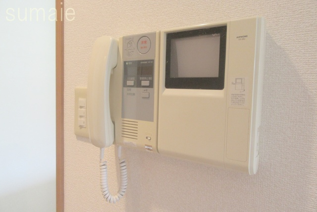 パルクヴェールのセキュリティ|安心のモニタ付きインターホンです♪