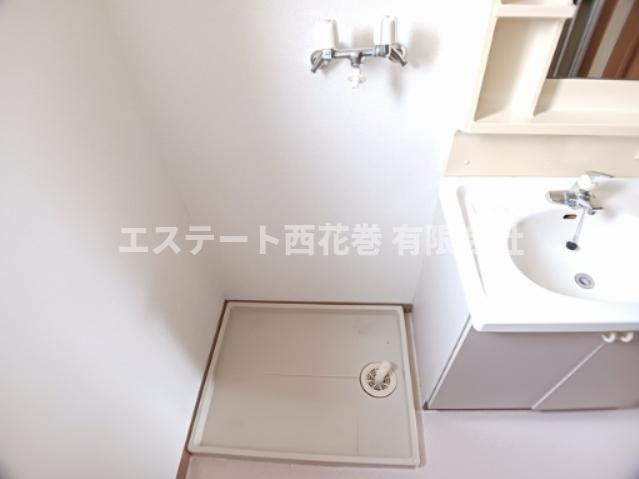 パームハイツ高田A棟のその他|洗濯機置き場、お湯も出ます