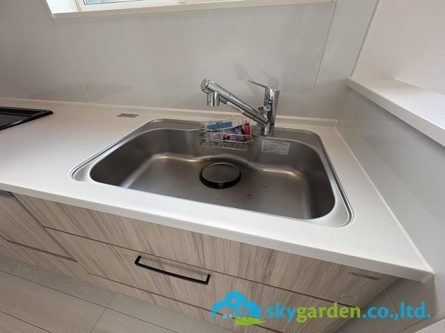 藤沢市羽鳥4丁目　新築戸建　全2棟2号棟の前面道路含む現地写真