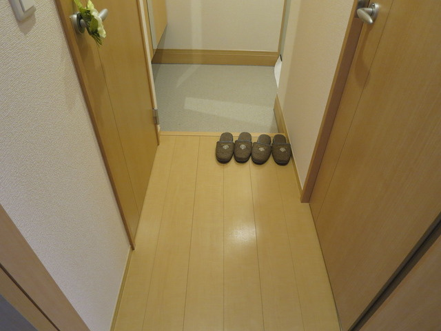 ステラカーサの居間・リビング|玄関スペースは廊下になります♪