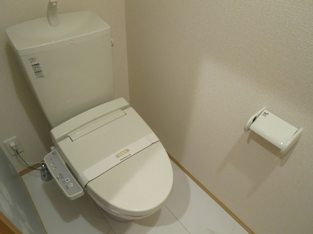 ステラカーサのトイレ|ウォシュレット付きトイレです♪