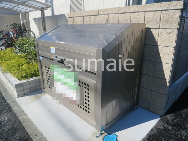 ステラのその他共用部分|敷地内ゴミ置場です。