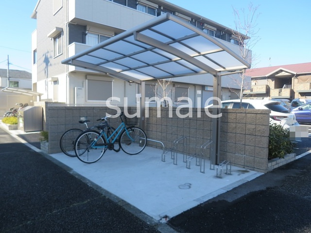 ステラのその他共用部分|駐輪場です。