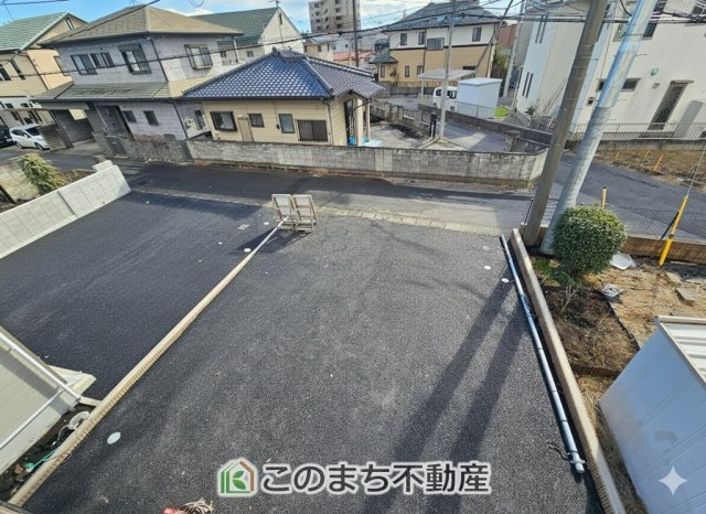 CRADLEGARDEN宇都宮市今泉町第5　1号棟の駐車場|お車駐車スペース３台分ご用意しております♪