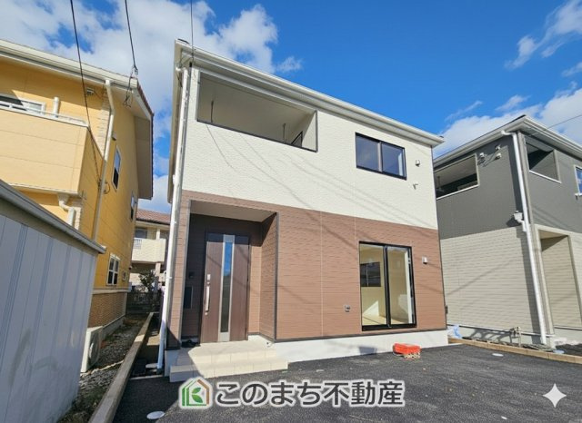 CRADLEGARDEN宇都宮市今泉町第5　1号棟の外観|本日ご内覧できます(*^^*)
お電話でのお問合せが非常にスムーズです！
現地直接集合のお待ち合わせも大丈夫です！
お気軽にお問合せ下さい(^^)/