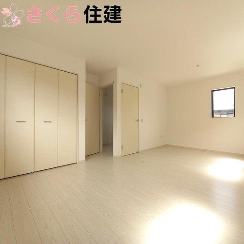 -Erde-　真岡市下高間木２期　1号棟のその他|洋室６帖+５．２帖
将来間仕切りも可能です◎