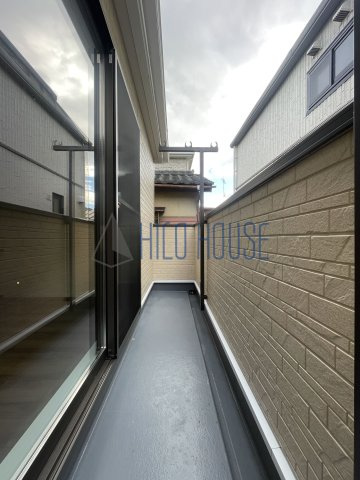 川越市岸町1丁目貸家のバルコニー